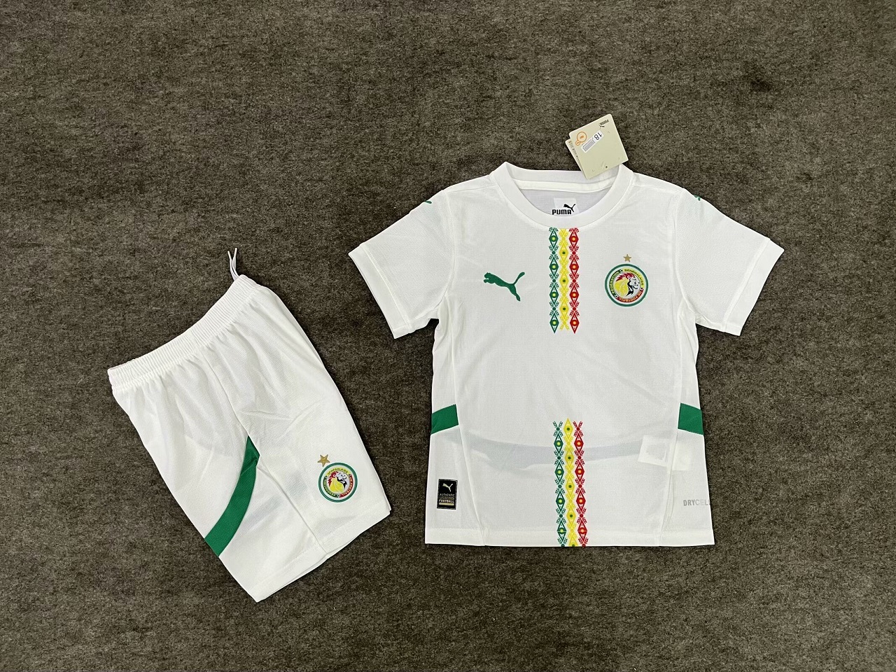 Kids-Senegal 24/25 Home Soccer Jersey